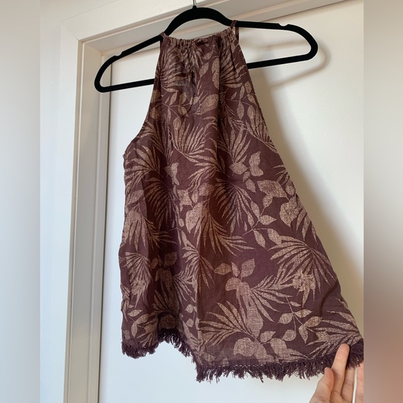 Joe Fresh tropical flowy top (xs but fits like small) - Picture 4 of 4